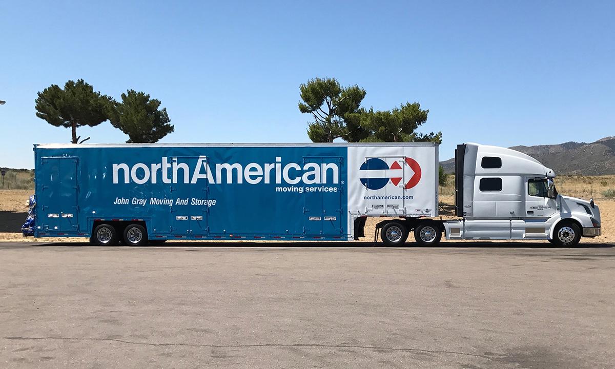 John Gray Moving & Storage NAVL Truck